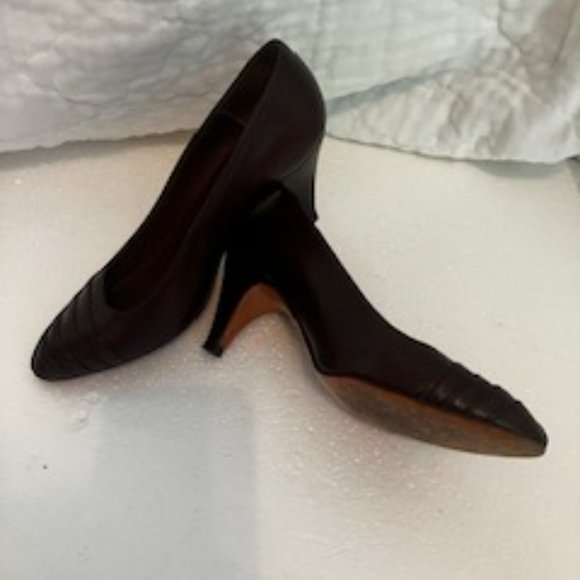 Bally Canada brown leather shoes, size 51/2 - Picture 4 of 5